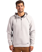 Cutter & Buck® Roam Eco Half Zip Recycled Mens Hooded Pull Over