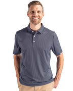 Cutter & Buck® Pike Eco Symmetry Print Stretch Recycled Mens Polo