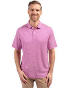 Cutter & Buck® Forge Eco Double Stripe Stretch Recycled Mens Polo
