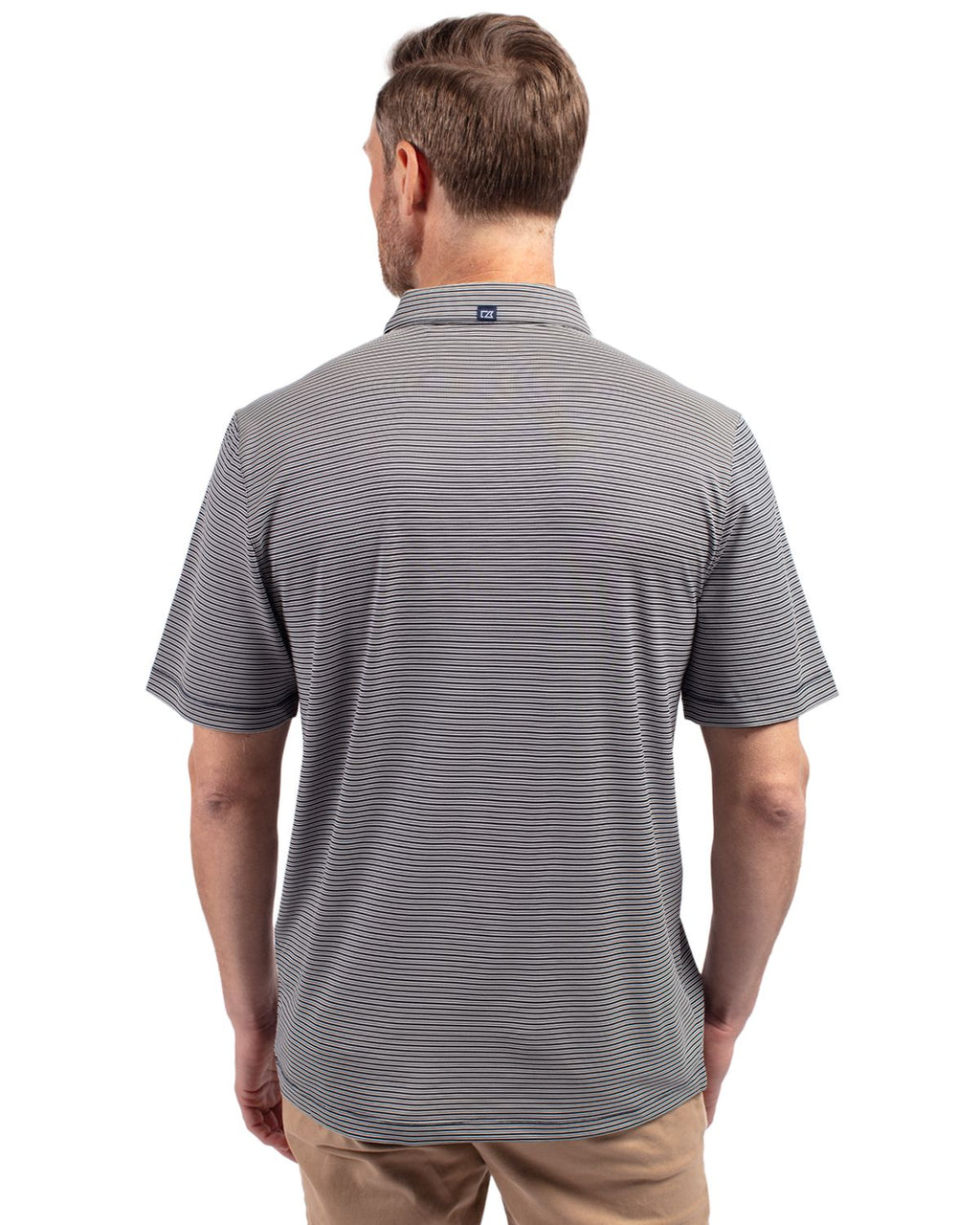 Cutter & Buck® Forge Eco Double Stripe Stretch Recycled Mens Big &Tall Polo