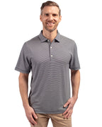 Cutter & Buck® Forge Eco Double Stripe Stretch Recycled Mens Polo