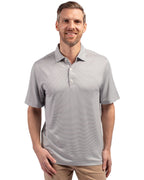 Cutter & Buck® Forge Eco Double Stripe Stretch Recycled Mens Polo