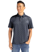 Cutter & Buck® Pike Eco Pebble Print Stretch Recycled Mens Polo