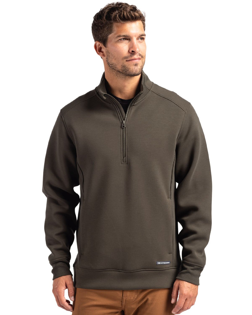 Cutter & Buck® Roam Eco Recycled Quarter Zip Mens Pull Over