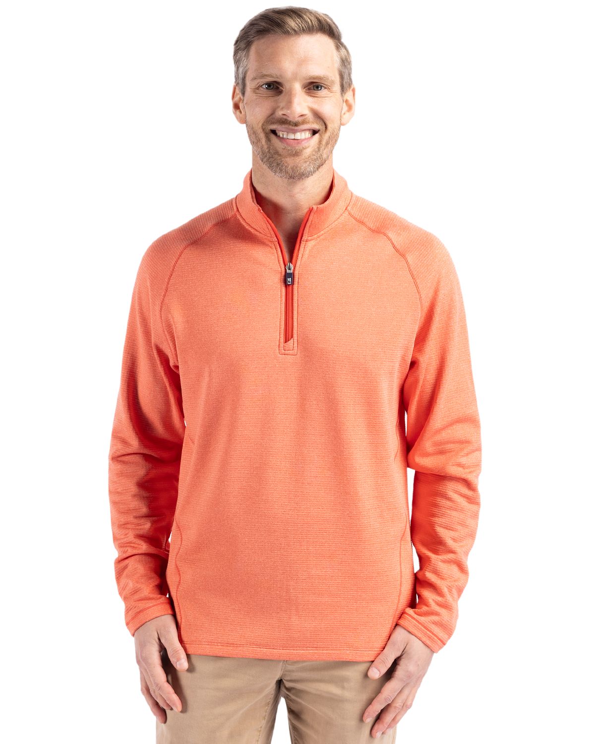 Cutter & Buck® Peshastin Fleece Recycled Mens Half Zip Pull Over