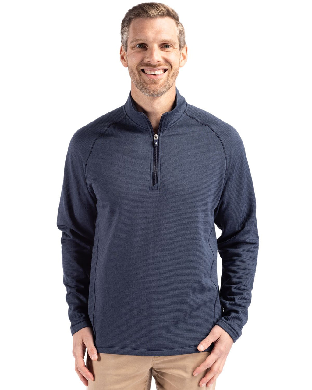 Cutter & Buck® Peshastin Fleece Recycled Mens Half Zip Pull Over