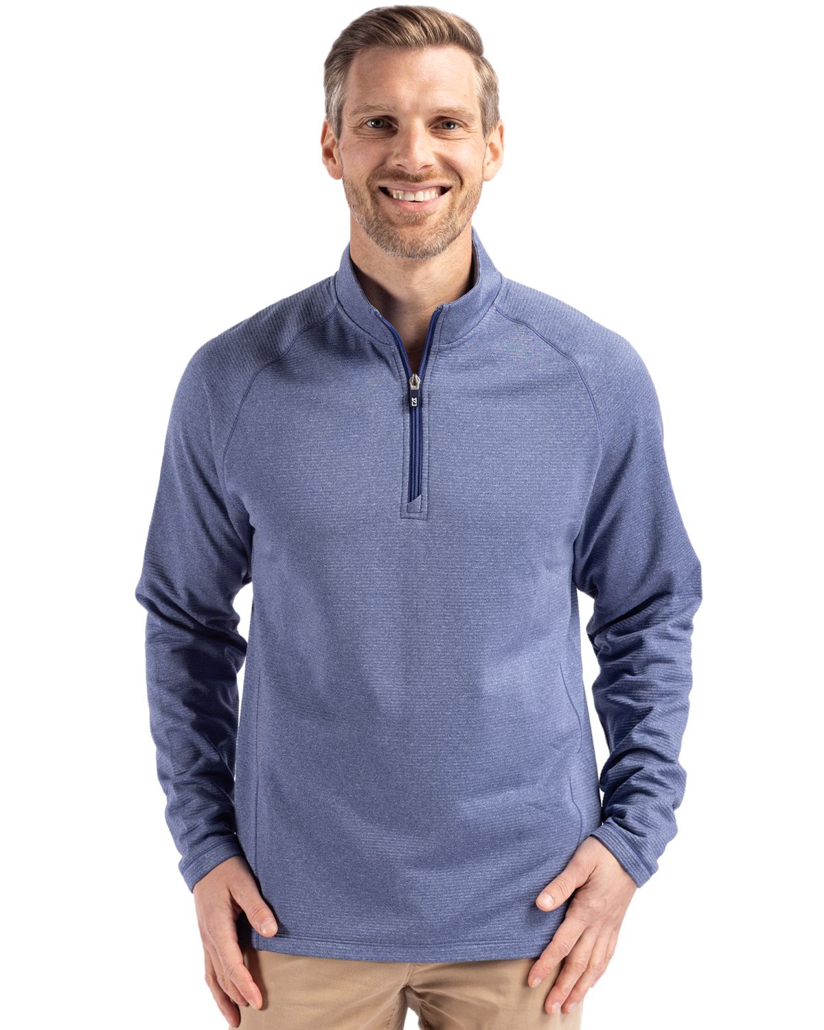 Cutter & Buck® Peshastin Fleece Recycled Mens Half Zip Pull Over