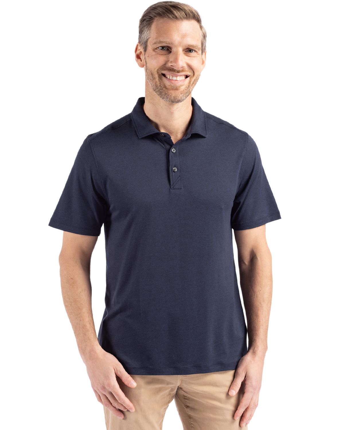 Cutter & Buck® Coastline Eco Epic Comfort Recycled Mens Polo