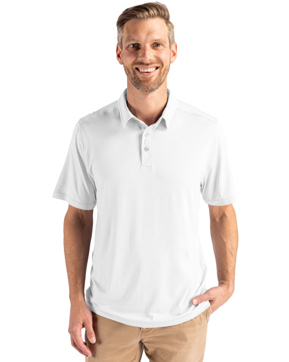 Cutter & Buck® Coastline Eco Epic Comfort Recycled Mens Polo