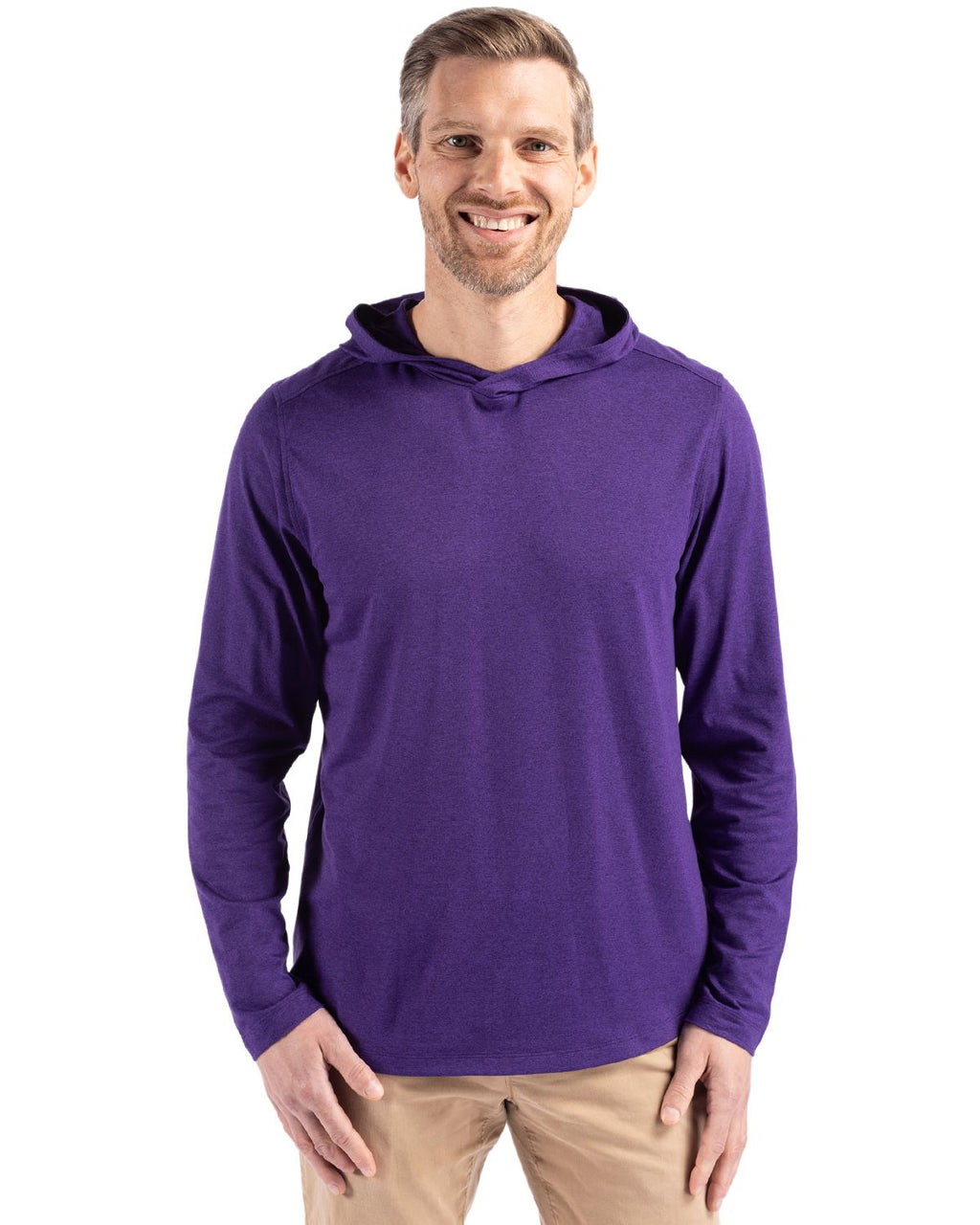 Cutter & Buck® Coastline Epic Comfort Recycled Mens Hooded Shirt