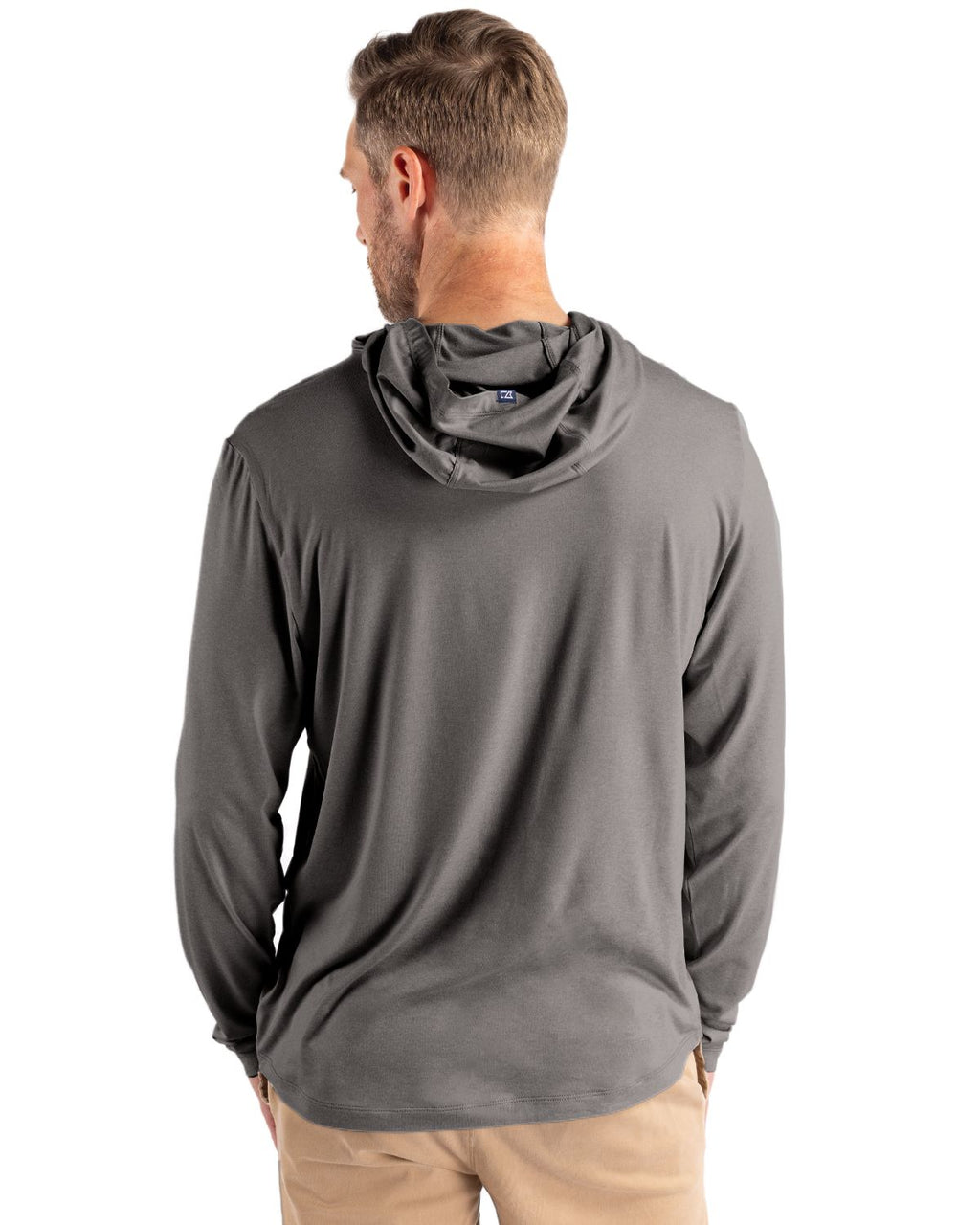 Cutter & Buck® Coastline Epic Comfort Recycled Mens Hooded Shirt