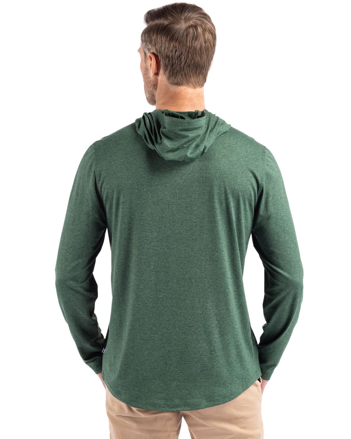 Cutter & Buck® Coastline Epic Comfort Recycled Mens Hooded Shirt