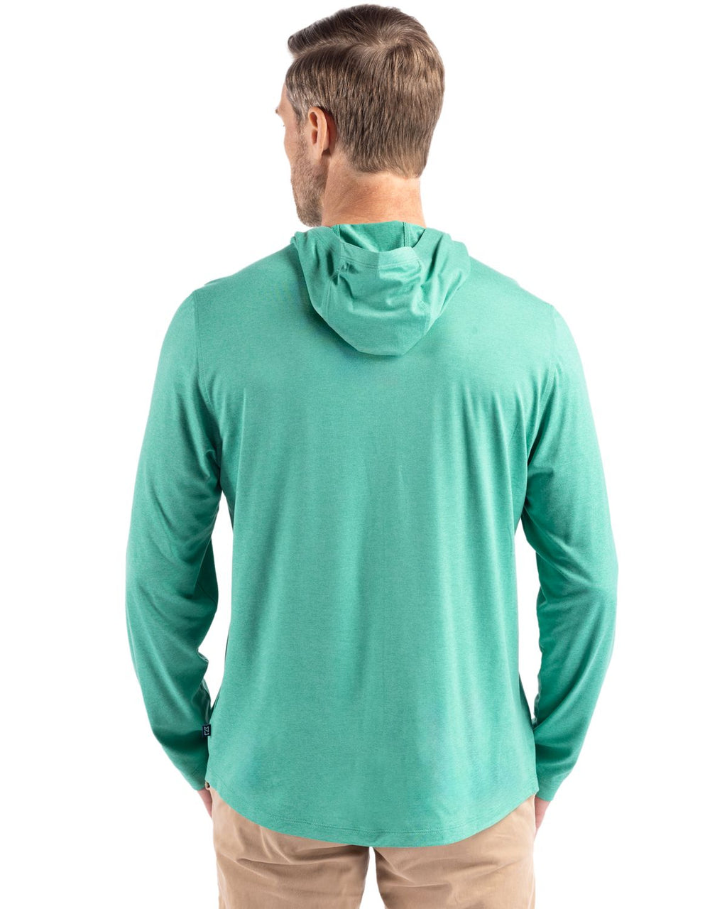 Cutter & Buck® Coastline Epic Comfort Recycled Mens Hooded Shirt