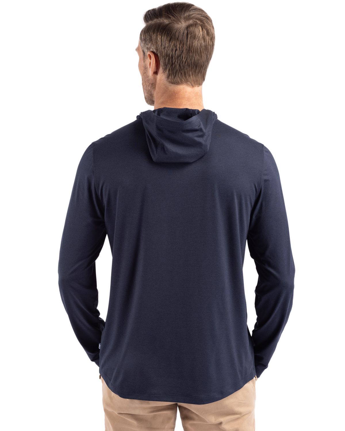 Cutter & Buck® Coastline Epic Comfort Recycled Mens Hooded Shirt