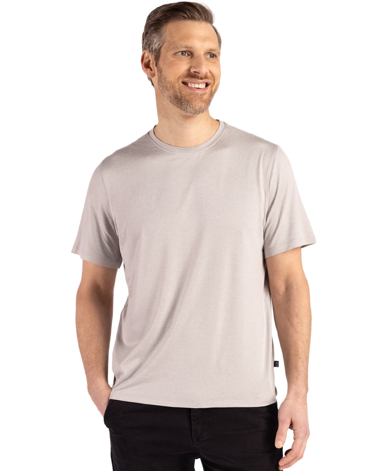 Cutter & Buck® Coastline Epic Comfort Recycled Mens Short Sleeve Tee