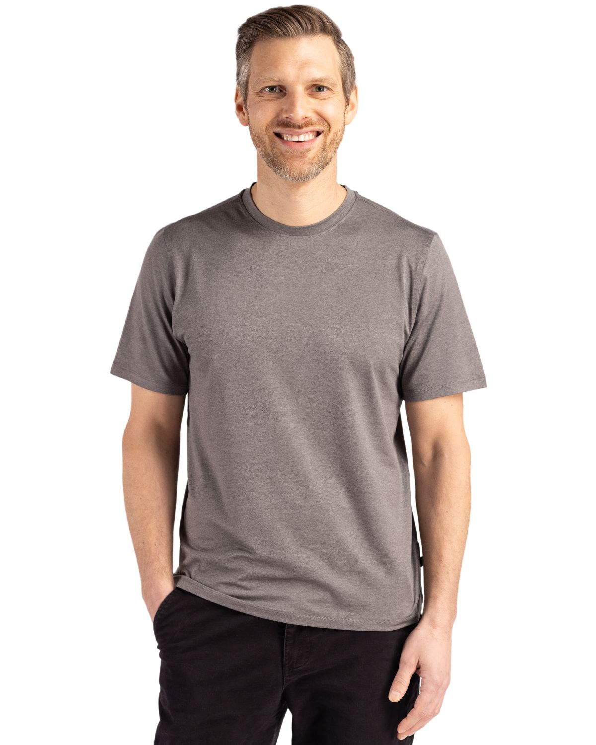 Cutter & Buck® Coastline Epic Comfort Recycled Mens Short Sleeve Tee