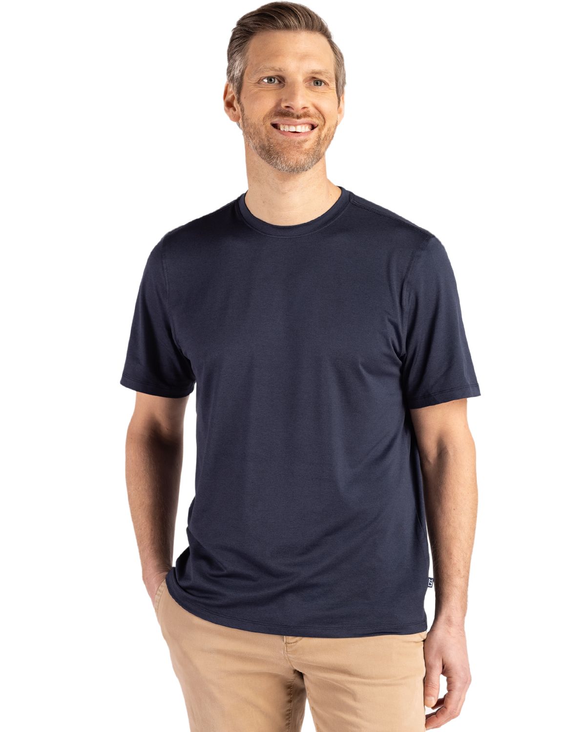 Cutter & Buck® Coastline Epic Comfort Recycled Mens Short Sleeve Tee
