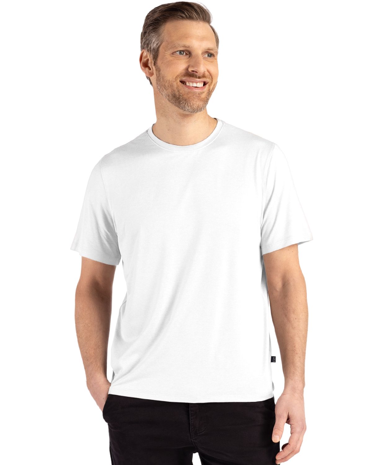 Cutter & Buck® Coastline Epic Comfort Recycled Mens Short Sleeve Tee