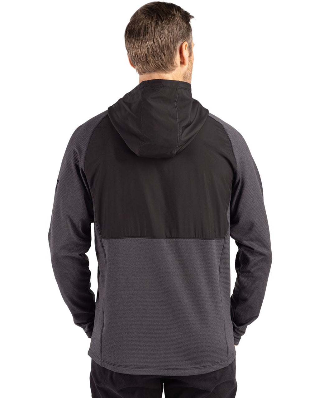 Cutter & Buck® Peshastin Fleece Recycled Mens Hybrid Jacket