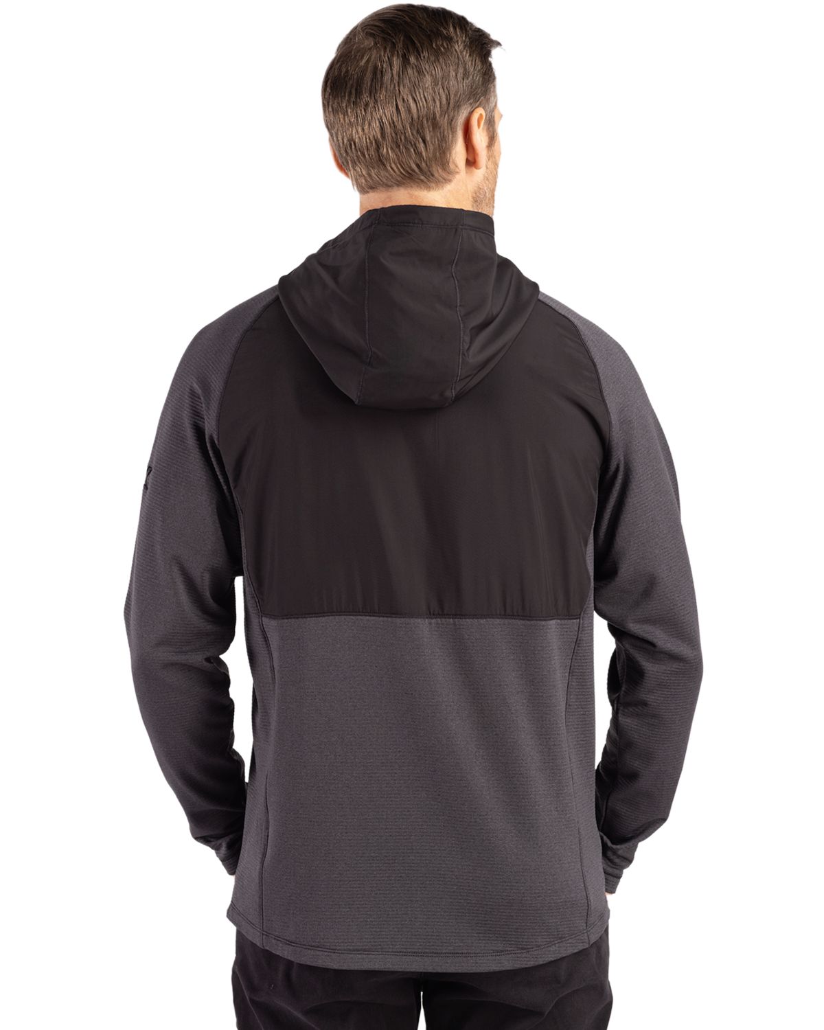 Cutter & Buck® Peshastin Fleece Recycled Mens Hybrid Jacket