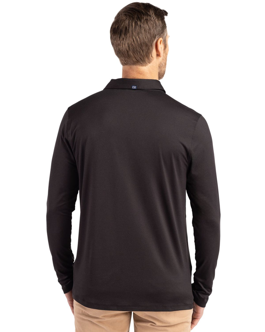Cutter & Buck® Coastline Epic Comfort Recycled Mens Long Sleeve Polo