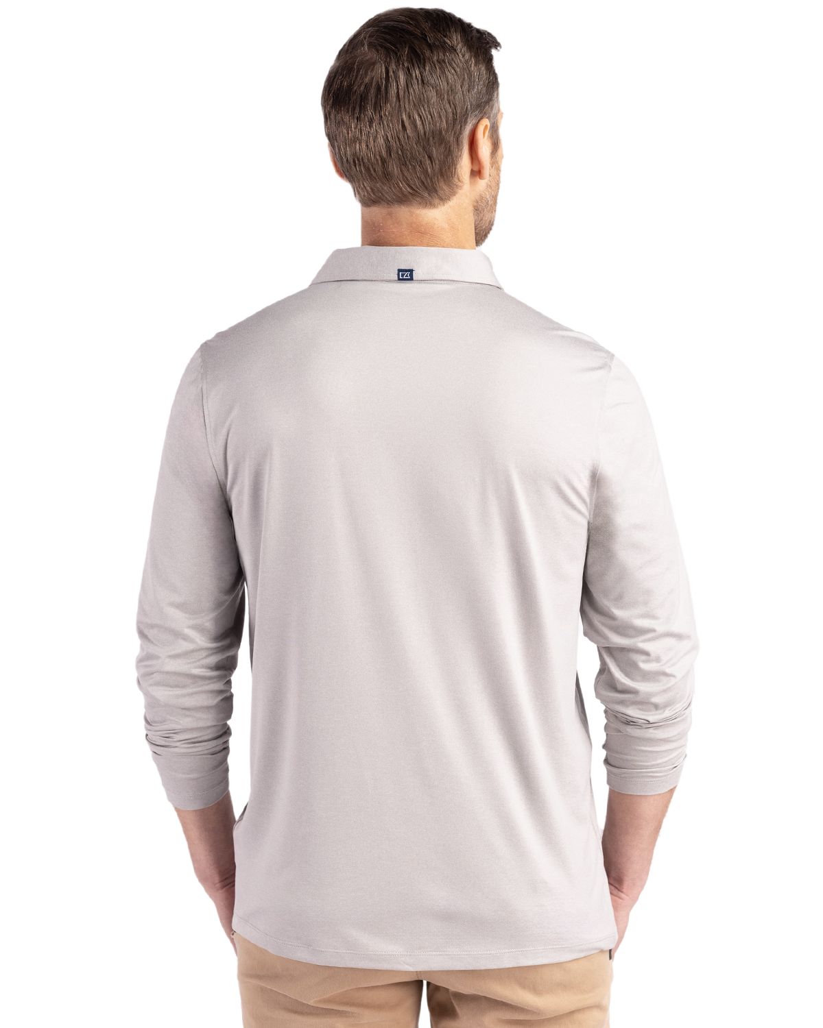 Cutter & Buck® Coastline Epic Comfort Recycled Mens Long Sleeve Polo