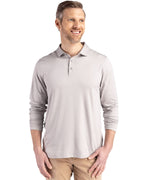 Cutter & Buck® Coastline Epic Comfort Recycled Mens Long Sleeve Polo