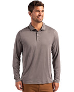 Cutter & Buck® Coastline Epic Comfort Recycled Mens Long Sleeve Polo