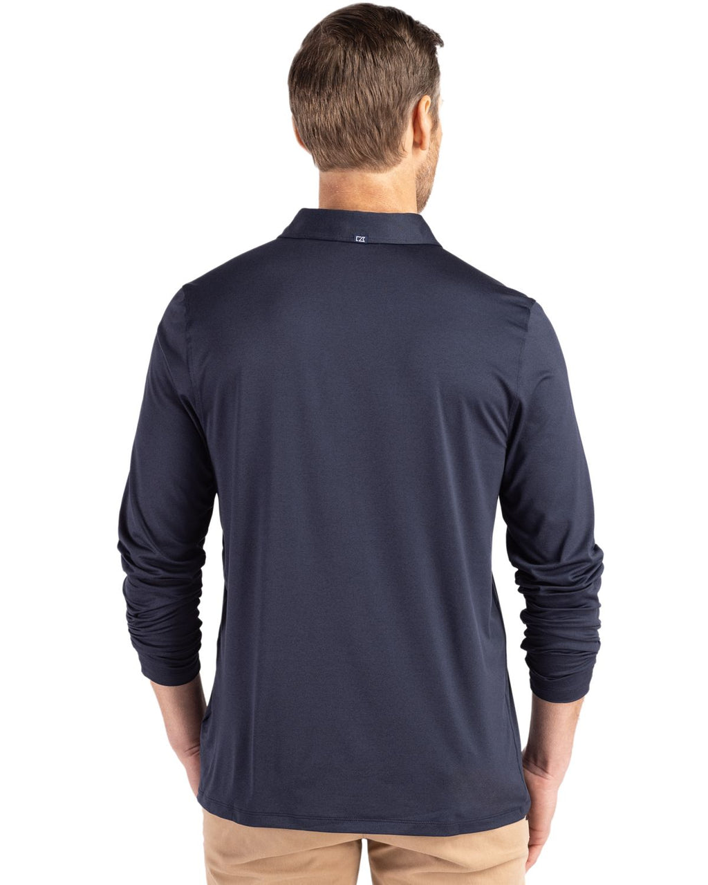 Cutter & Buck® Coastline Epic Comfort Recycled Mens Long Sleeve Polo