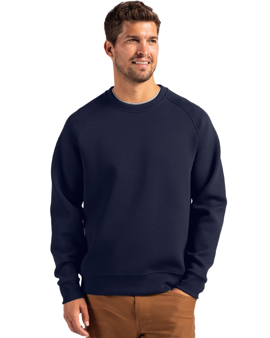 Cutter & Buck® Roam Recycled Crew Neck Mens Pull Over
