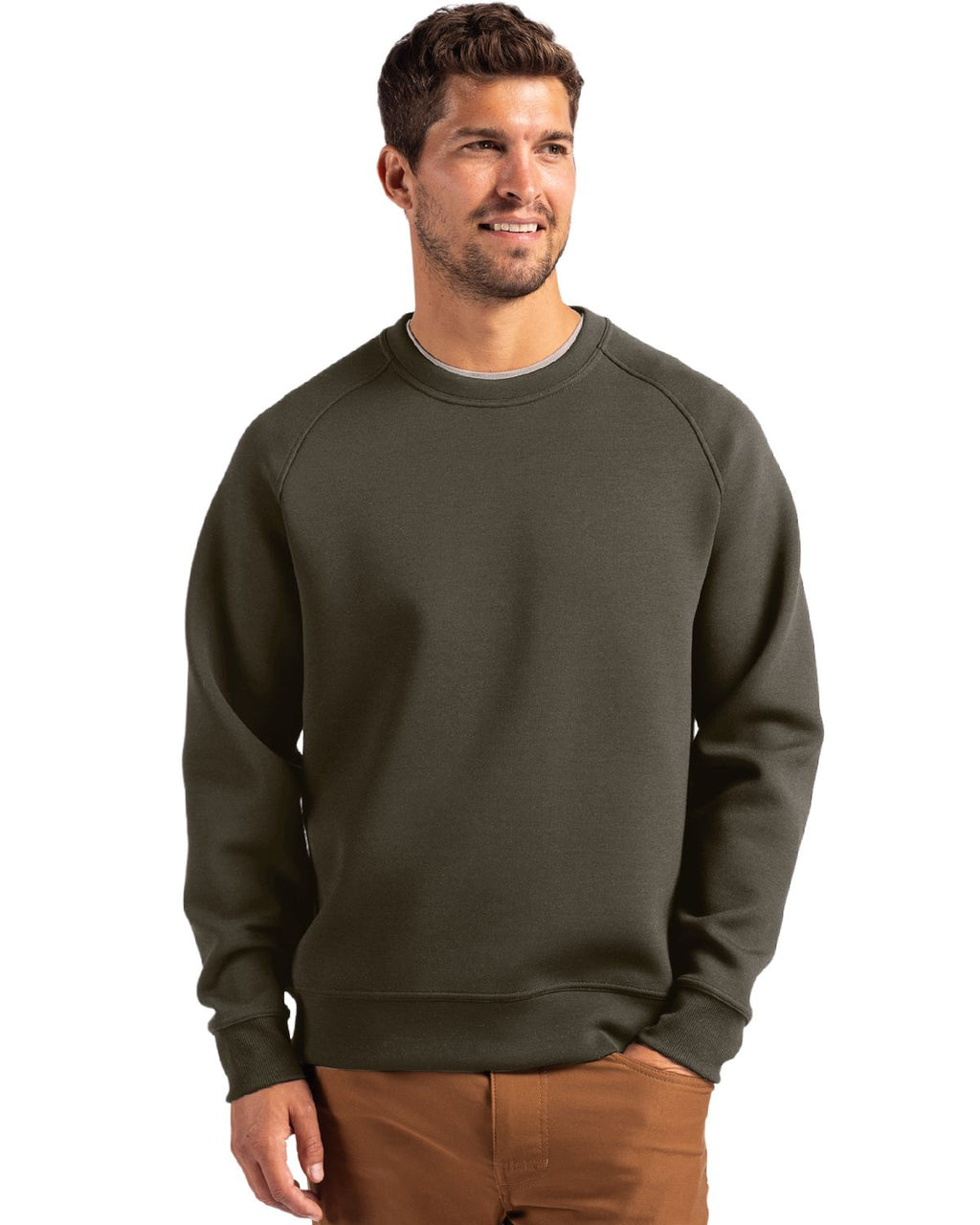 Cutter & Buck® Roam Recycled Crew Neck Mens Pull Over