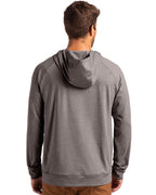 Cutter & Buck® Adapt Knit Recycled Mens Heathered Hooded Pull Over