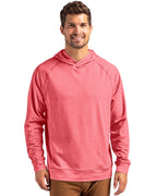 Cutter & Buck® Adapt Knit Recycled Mens Heathered Hooded Pull Over