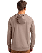 Cutter & Buck® Adapt Knit Recycled Mens Heathered Hooded Pull Over