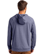 Cutter & Buck® Adapt Knit Recycled Mens Heathered Hooded Pull Over