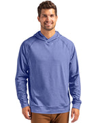 Cutter & Buck® Adapt Knit Recycled Mens Heathered Hooded Pull Over
