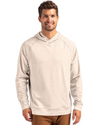 Cutter & Buck® Adapt Knit Recycled Mens Heathered Hooded Pull Over