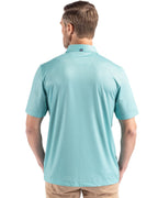 Cutter & Buck® Pike Eco Shadow Check Print Recycled Mens Polo