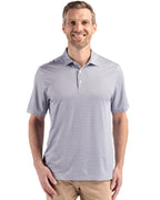 Cutter & Buck® Pike Eco Diamond Dot Print Recycled Mens Polo