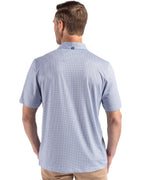 Cutter & Buck® Pike Eco Diamond Dot Print Recycled Mens Polo