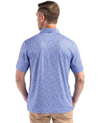 Cutter & Buck® Pike Eco Flora Print Recycled Mens Polo