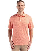 Cutter & Buck® Pike Eco Flora Print Recycled Mens Polo
