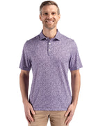 Cutter & Buck® Pike Eco Flora Print Recycled Mens Polo