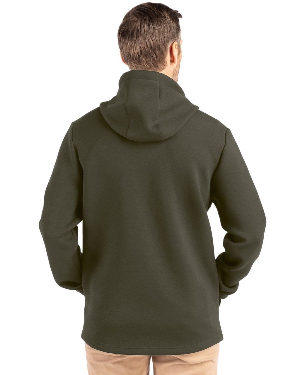 Cutter & Buck® Roam Epic Comfort Recycled Mens Full Zip Hooded Jacket
