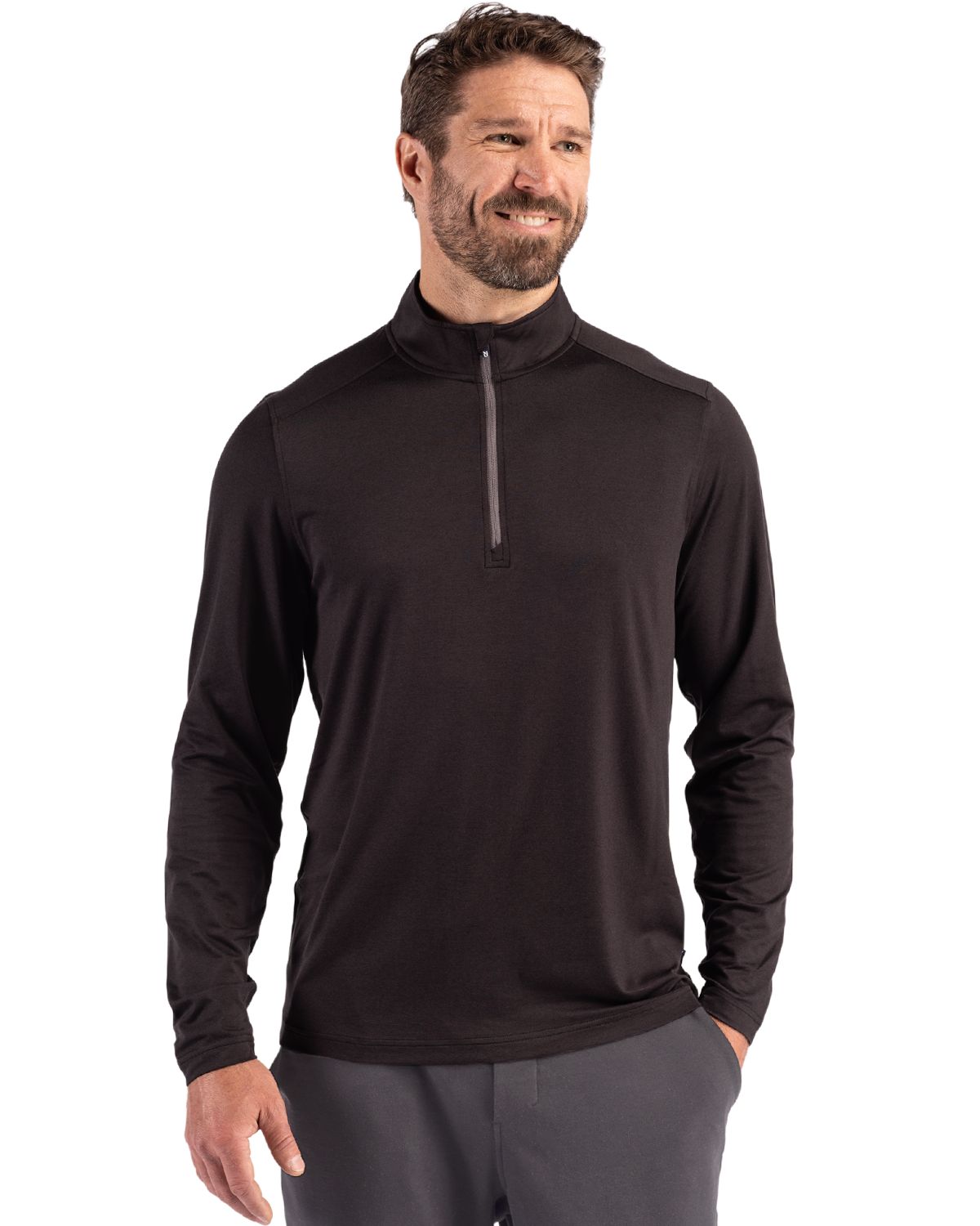 Cutter & Buck® Coastline Epic Comfort Recycled Mens Quarter Zip