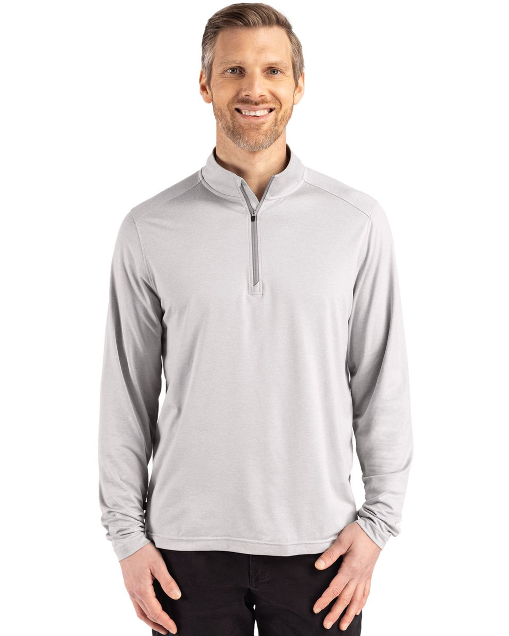 Cutter & Buck® Coastline Epic Comfort Recycled Mens Quarter Zip