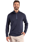 Cutter & Buck® Coastline Epic Comfort Recycled Mens Quarter Zip