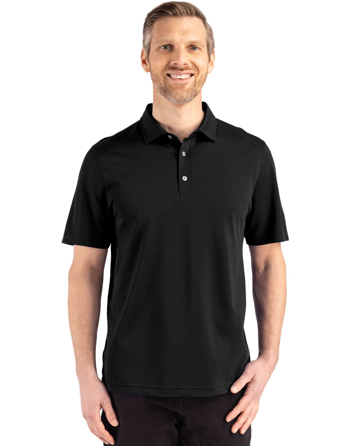 Cutter & Buck® Advantage Refresh Epic Confidence Recycled Mens Tri-Blend Pique Polo
