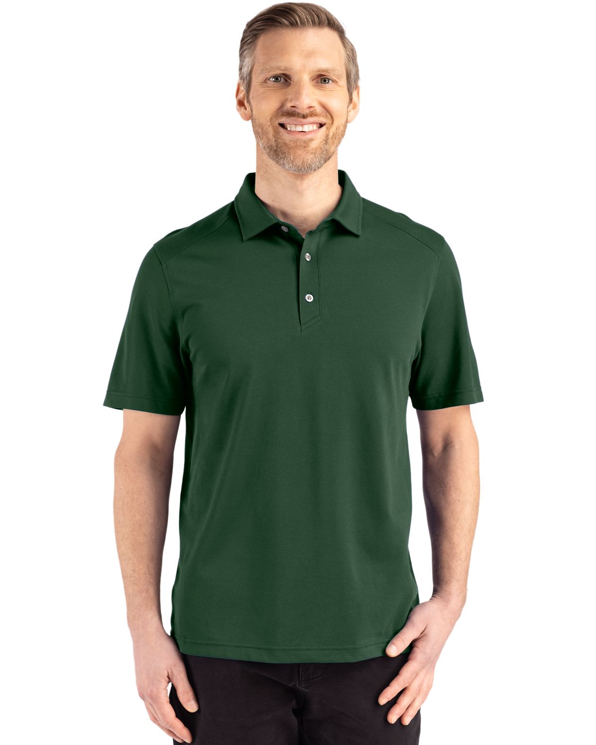 Cutter & Buck® Advantage Refresh Epic Confidence Recycled Mens Tri-Blend Pique Polo