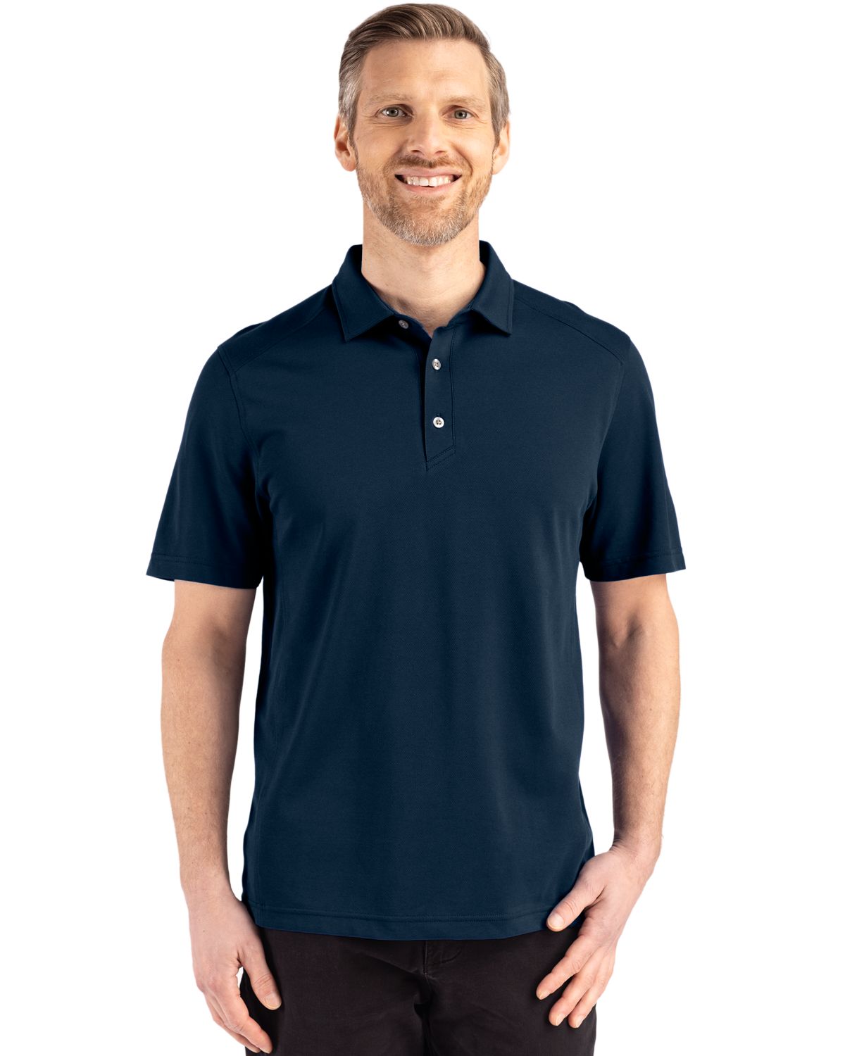 Cutter & Buck® Advantage Refresh Epic Confidence Recycled Mens Big & Tall Tri-Blend Pique Polo
